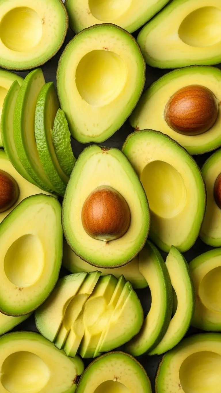 Aguacates abiertos